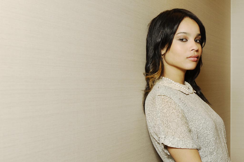 61st Berlinale. Berlin International Film Festival. Close up of actress Zoe Kravitz