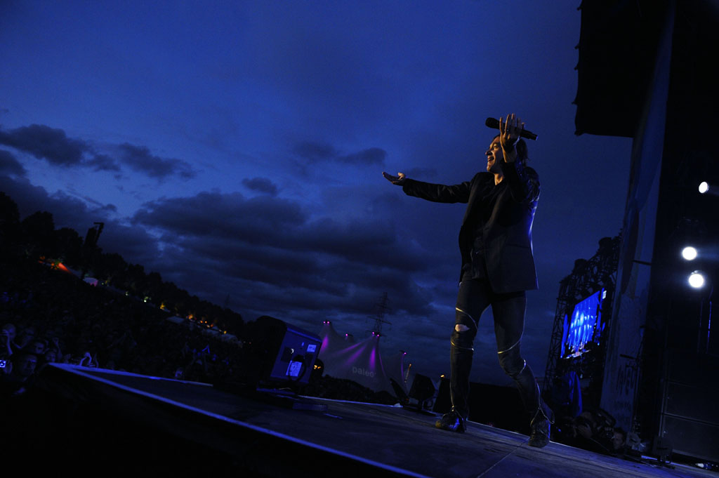 36th Paleo Festival de Nyon. Cali performing Live